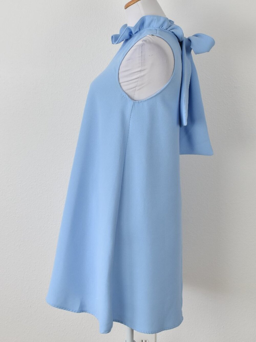 Pomander Place Blythe Baby Blue Mini Dress - S - Picture 5 of 9